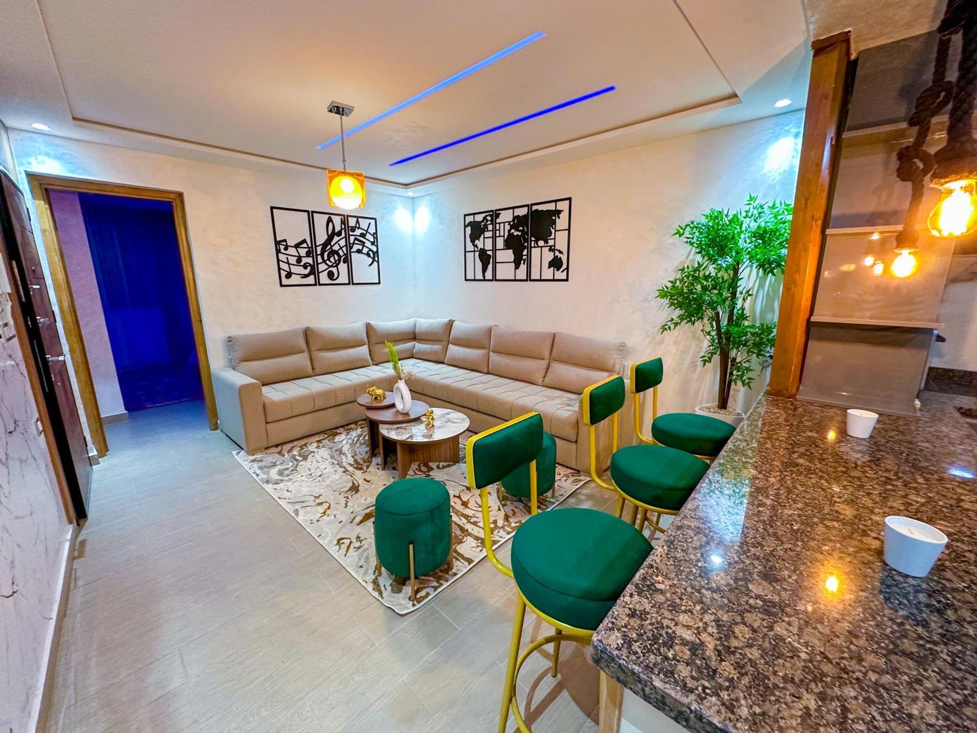 Veluxa - Luxury Holiday Homes - Centric Flat Tanger Rom bilde