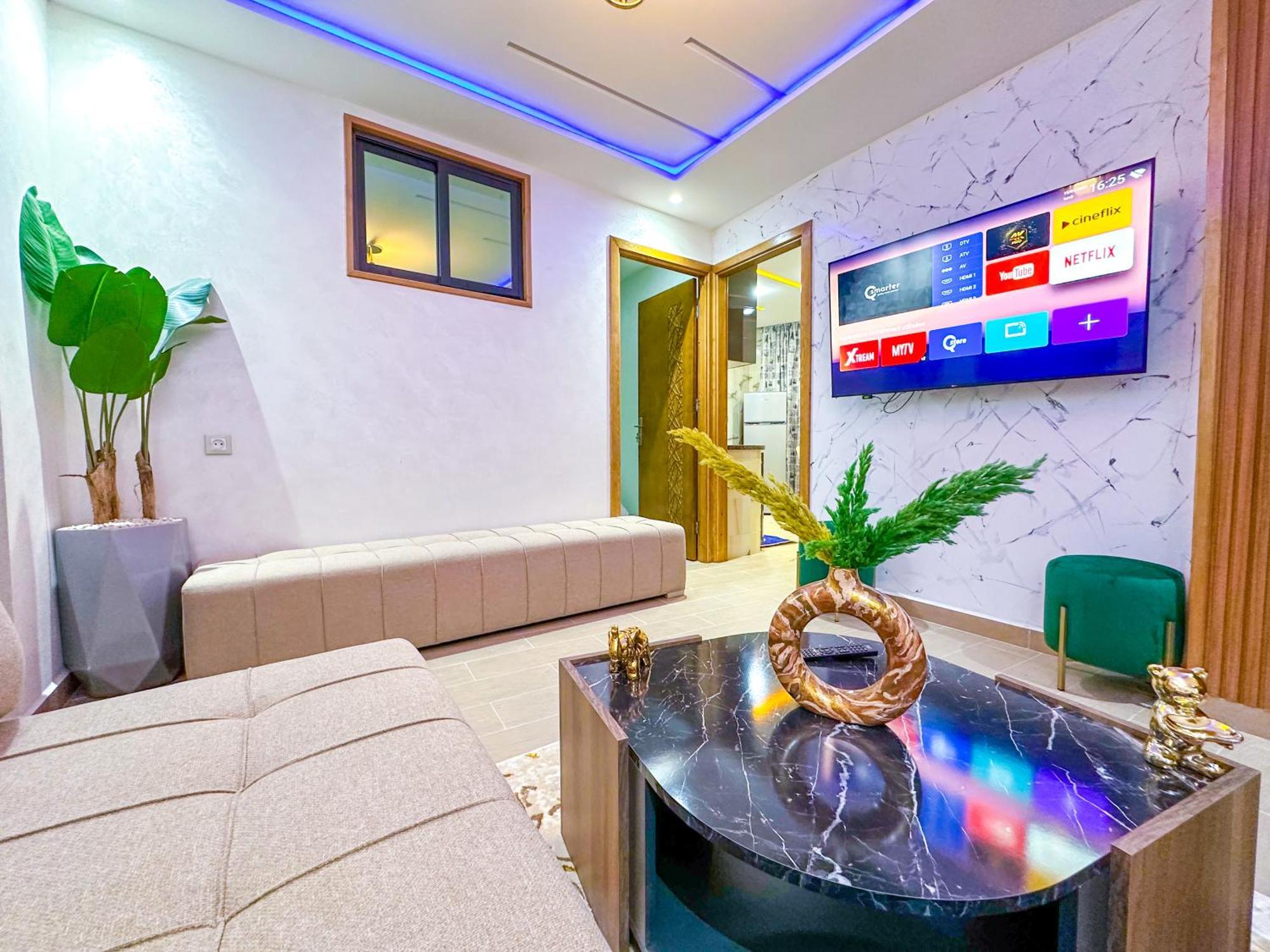 Veluxa - Luxury Holiday Homes - Centric Flat Tanger Eksteriør bilde